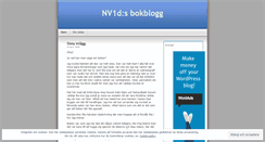 Desktop Screenshot of nv1d.wordpress.com