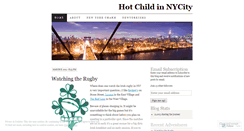 Desktop Screenshot of hotchildinnycity.wordpress.com