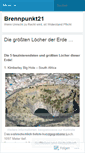 Mobile Screenshot of brennpunkt21.wordpress.com