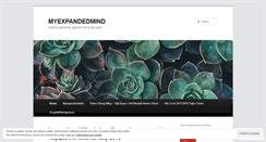Desktop Screenshot of myexpandedmind.wordpress.com