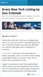 Mobile Screenshot of everynewyorklisting.wordpress.com