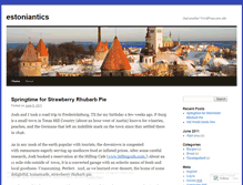 Tablet Screenshot of estoniantics.wordpress.com