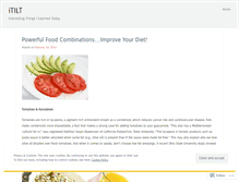 Tablet Screenshot of itiltdotme.wordpress.com