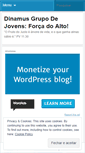 Mobile Screenshot of dinamusgrupodejovens.wordpress.com