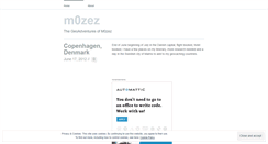 Desktop Screenshot of m0zez.wordpress.com