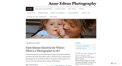 Desktop Screenshot of anneedensphotography.wordpress.com