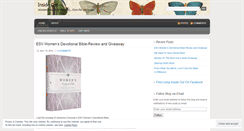 Desktop Screenshot of kimlenon.wordpress.com