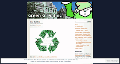 Desktop Screenshot of greengremlins.wordpress.com