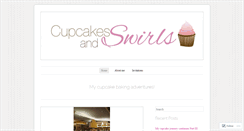 Desktop Screenshot of cupcakesandswirls.wordpress.com