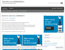 Tablet Screenshot of gitarkursu1.wordpress.com