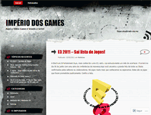 Tablet Screenshot of imperiodosgames.wordpress.com