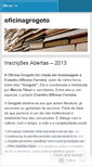 Mobile Screenshot of oficinagrogoto.wordpress.com