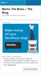 Mobile Screenshot of mumstheboss.wordpress.com