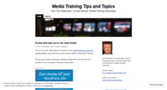 Desktop Screenshot of mediatips.wordpress.com