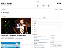 Tablet Screenshot of elmatech.wordpress.com