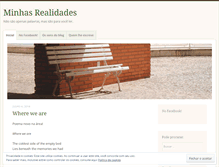 Tablet Screenshot of minhasrealidades.wordpress.com