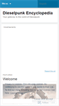 Mobile Screenshot of dieselpunksencyclopedia.wordpress.com