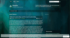 Desktop Screenshot of nataliekonicke.wordpress.com