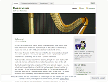 Tablet Screenshot of dorianisms.wordpress.com