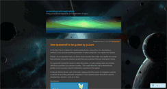 Desktop Screenshot of cosmologicalimagination.wordpress.com