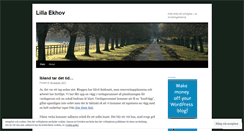 Desktop Screenshot of lillaekhov.wordpress.com