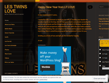 Tablet Screenshot of lestwinslove.wordpress.com