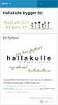 Mobile Screenshot of hallakulle.wordpress.com