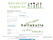 Tablet Screenshot of hallakulle.wordpress.com