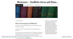 Desktop Screenshot of memorys.wordpress.com