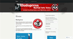 Desktop Screenshot of budopress.wordpress.com