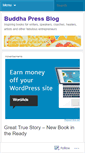 Mobile Screenshot of buddhapressblog.wordpress.com