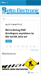 Mobile Screenshot of beltoelectronic.wordpress.com