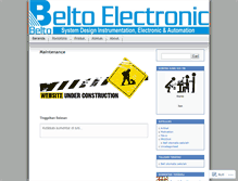 Tablet Screenshot of beltoelectronic.wordpress.com