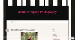 Desktop Screenshot of jamiestimpsonphotography.wordpress.com