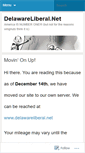 Mobile Screenshot of delawareliberal.wordpress.com