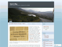 Tablet Screenshot of deonsrecreation.wordpress.com