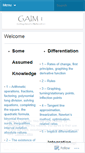 Mobile Screenshot of gaim1.wordpress.com