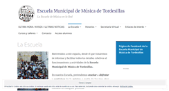 Desktop Screenshot of escuelamusica.wordpress.com