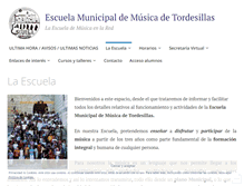 Tablet Screenshot of escuelamusica.wordpress.com