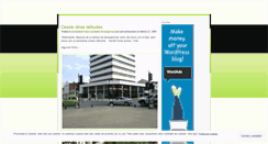 Desktop Screenshot of panoramaurbano.wordpress.com