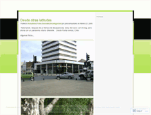 Tablet Screenshot of panoramaurbano.wordpress.com