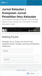 Mobile Screenshot of jurnalkelautan.wordpress.com
