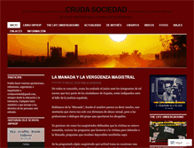 Tablet Screenshot of crudasociedad.wordpress.com