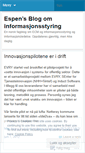 Mobile Screenshot of informasjonsforvaltning.wordpress.com