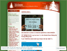 Tablet Screenshot of oanhblog.wordpress.com