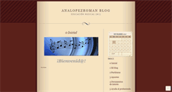Desktop Screenshot of analopezroman.wordpress.com