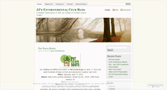 Desktop Screenshot of jjenvironmentclub.wordpress.com