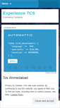 Mobile Screenshot of experiencetcs.wordpress.com
