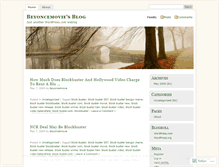 Tablet Screenshot of beyoncemovie.wordpress.com