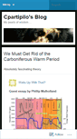 Mobile Screenshot of cpartipilo.wordpress.com